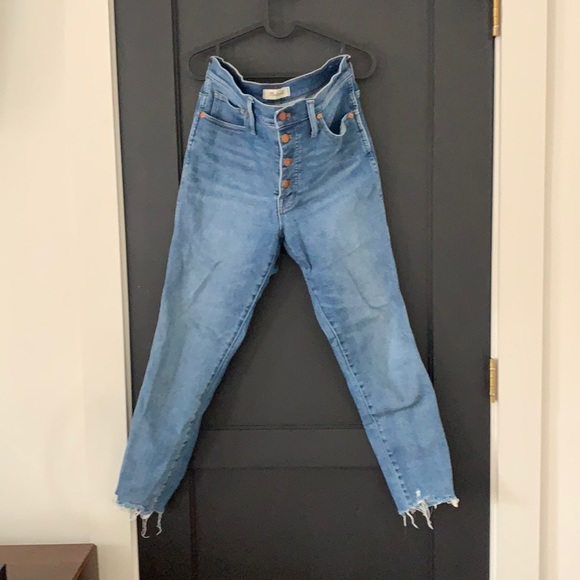 Madewell Denim - 10' high rise skinny madewell jeans